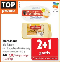 Colruyt Maredsous alle kazen aanbieding