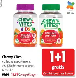 Colruyt Chewy Vites volledig assortiment aanbieding