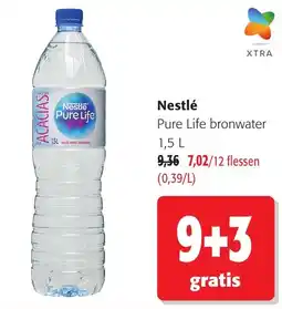 Colruyt Nestlé Pure Life bronwater aanbieding
