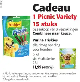Colruyt Cadeau 1 Picnic Variety aanbieding