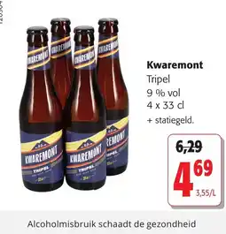 Colruyt Kwaremont Tripel aanbieding