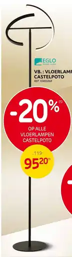 Brico Vloerlamp castelpoto aanbieding