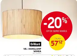 Brico Hanglamp wimea aanbieding
