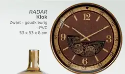 Brico Radar klok aanbieding