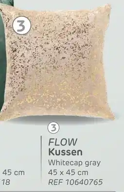 Brico Flow kussen Whitecap gray aanbieding