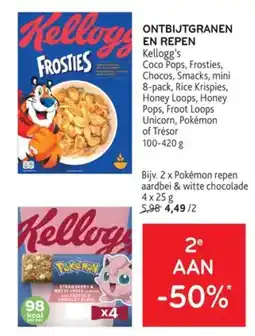 Alvo Kellogg's Ontbijtgranen en repen aanbieding