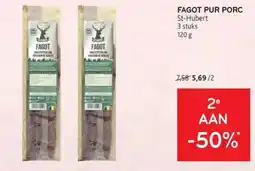 Alvo Fagot pur porc aanbieding