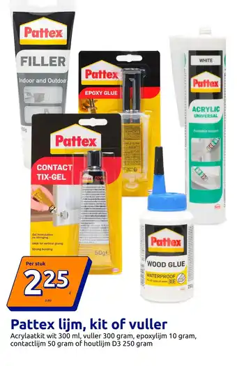 Pattex lijm, kit of vuller