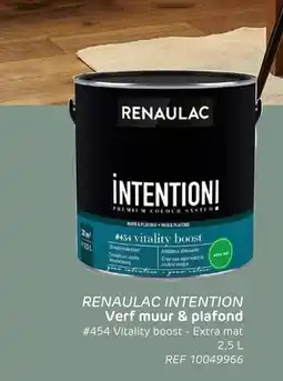 Brico Renaulac intention verf muur & plafond aanbieding