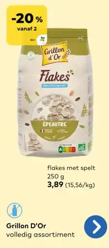 Bio Planet flakes met spelt aanbieding