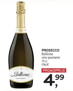 Alvo Prosecco Bollicina aanbieding