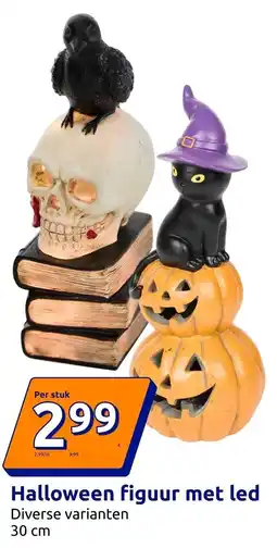 Action Halloween figuur met led aanbieding