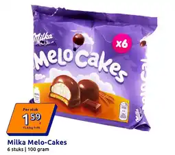 Action milka melo-cakes aanbieding