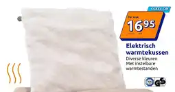 Action Elektrisch warmtekussen aanbieding