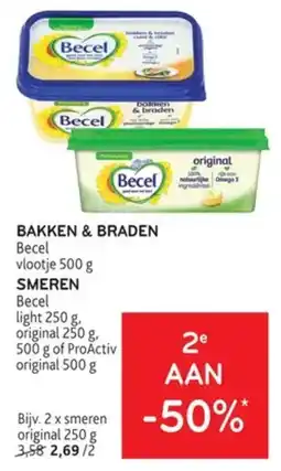 Alvo Becel smeren aanbieding
