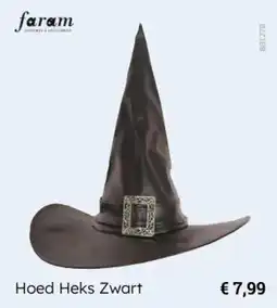 Multi bazar Hoed Heks Zwart aanbieding