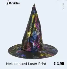 Multi bazar Heksenhoed Laser Print aanbieding