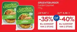 Alvo Garden Gourmet Groenteburger aanbieding