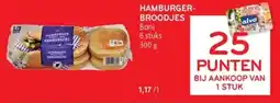 Alvo Hamburgerbroodjes boni aanbieding