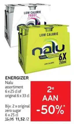 Alvo Energizer Nalu assortiment aanbieding