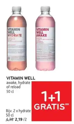 Alvo vitamin well awake, hydrate of reload aanbieding