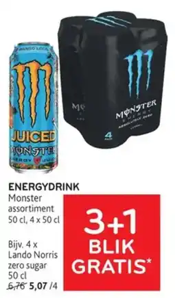 Alvo Energydrink monster assortiment aanbieding