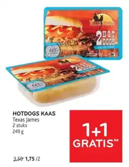 Alvo Hotdogs kaas aanbieding