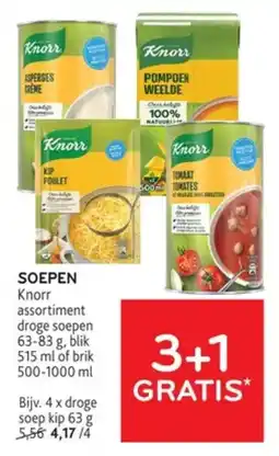 Alvo Soepen Knorr aanbieding