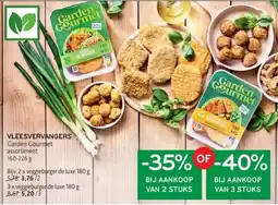Alvo Vleesvervangers Garden Gourmet assortiment aanbieding