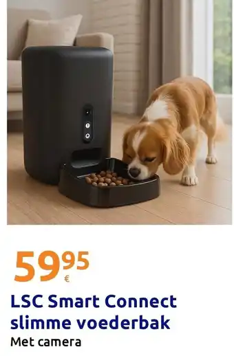 Action Lsc smart connect slimme voederbak aanbieding