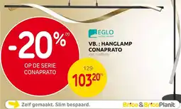 Brico hanglamp conaprato aanbieding