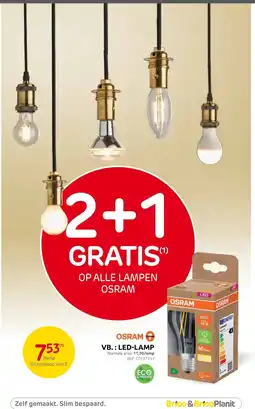 Brico lamp osram aanbieding