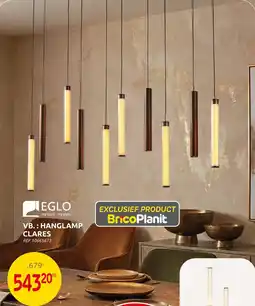 Brico Eglo Hanglamp Clares aanbieding