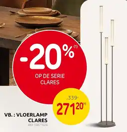 Brico Vloerlamp Clares aanbieding