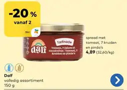 Bio Planet Tartinade aanbieding