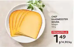 Alvo chef kaasmeester gouda belegen aanbieding