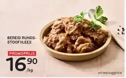 Alvo bereid runds-stoofvlees aanbieding
