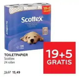 Alvo Toiletpapier Scottex aanbieding