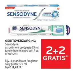 Alvo Gebitsverzorging Sensodyne aanbieding
