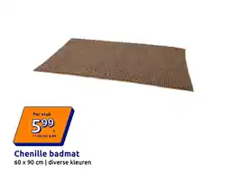 Action Chenille badmat aanbieding