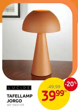 Brico Tafellamp jorgo aanbieding