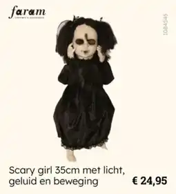Multi bazar Scary girl aanbieding