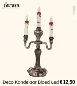 Multi bazar faram Deco Kandelaar Bloed Led aanbieding