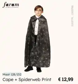 Multi bazar faram Cape + Spiderweb Print aanbieding