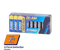 Action A-Force Batterijen aanbieding
