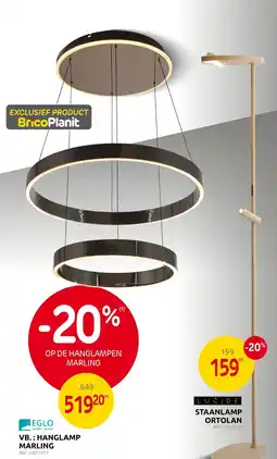 Brico Hanglamp Marling aanbieding