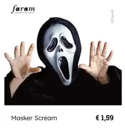 Multi bazar Masker Scream aanbieding