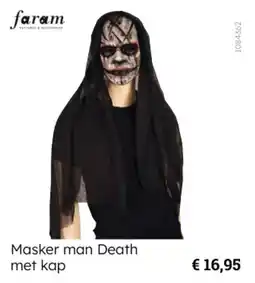 Multi bazar Masker man Death met kap aanbieding
