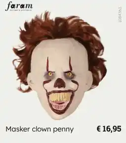 Multi bazar Masker clown penny aanbieding