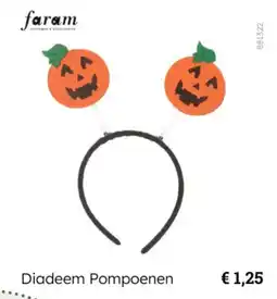 Multi bazar Diadeem Pompoenen aanbieding